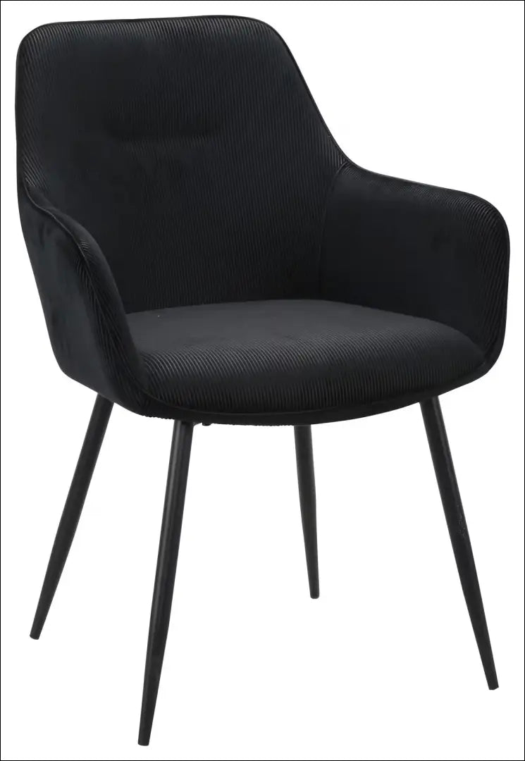 Kėdė VI1536 - €70 Save 50% 50-100, __label:Pristatymas 1-2 d.d., color-juoda, kedes-valgomojo, material-poliesteris