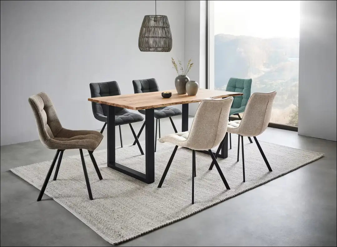 Kėdė VI1537 - €49 Save 50% 25-50, __label:Pristatymas 1-2 d.d., color-pilka, kedes-valgomojo, material-poliesteris