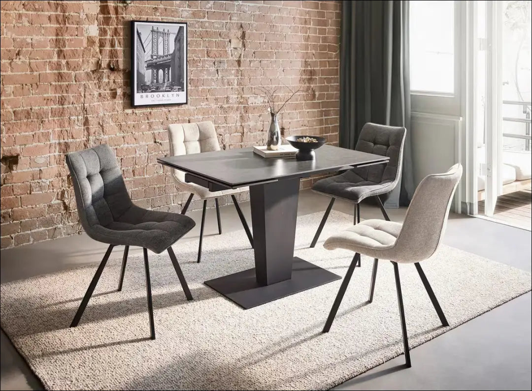 Kėdė VI1537 - €49 Save 50% 25-50, __label:Pristatymas 1-2 d.d., color-pilka, kedes-valgomojo, material-poliesteris