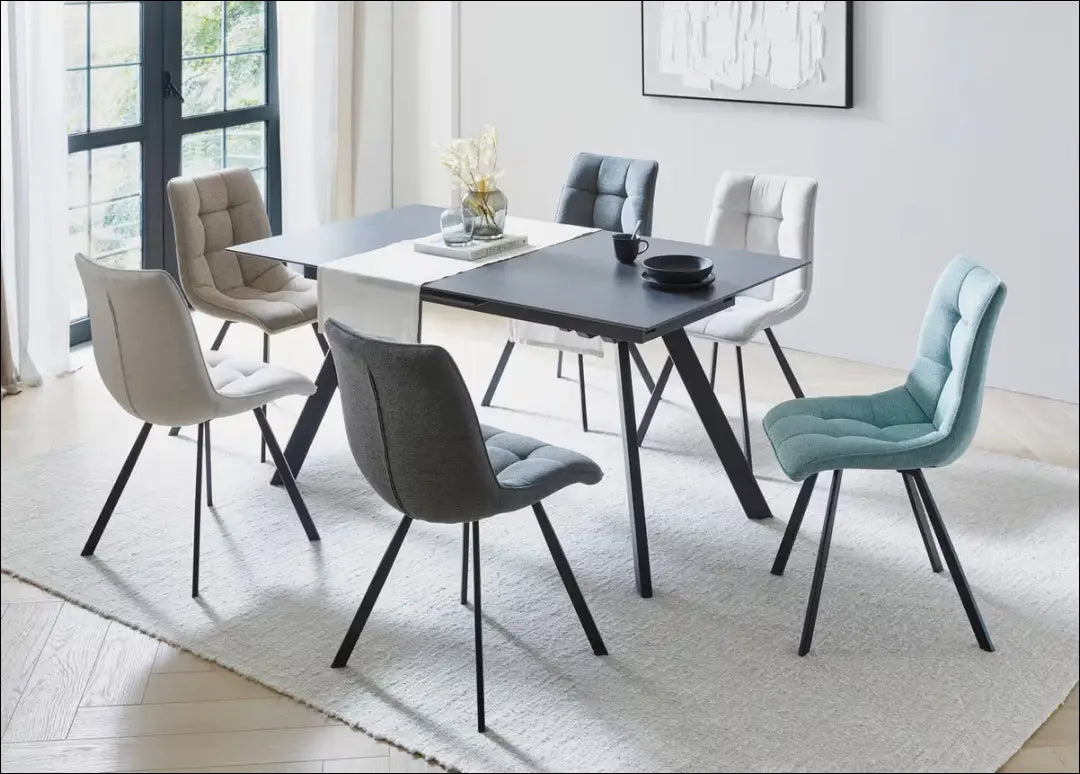 Kėdė VI1537 - €49 Save 50% 25-50, __label:Pristatymas 1-2 d.d., color-pilka, kedes-valgomojo, material-poliesteris