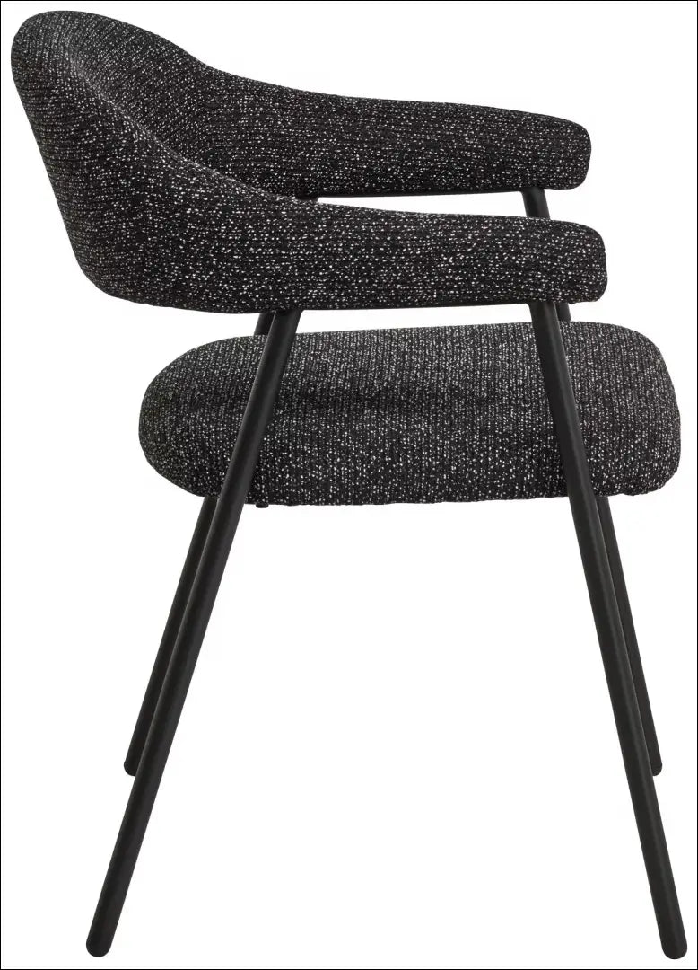 Kėdė VI1540 - €55 Save 50% 50-100, __label:Pristatymas 1-2 d.d., color-juoda, color-pilka, kedes-valgomojo Juoda Dining