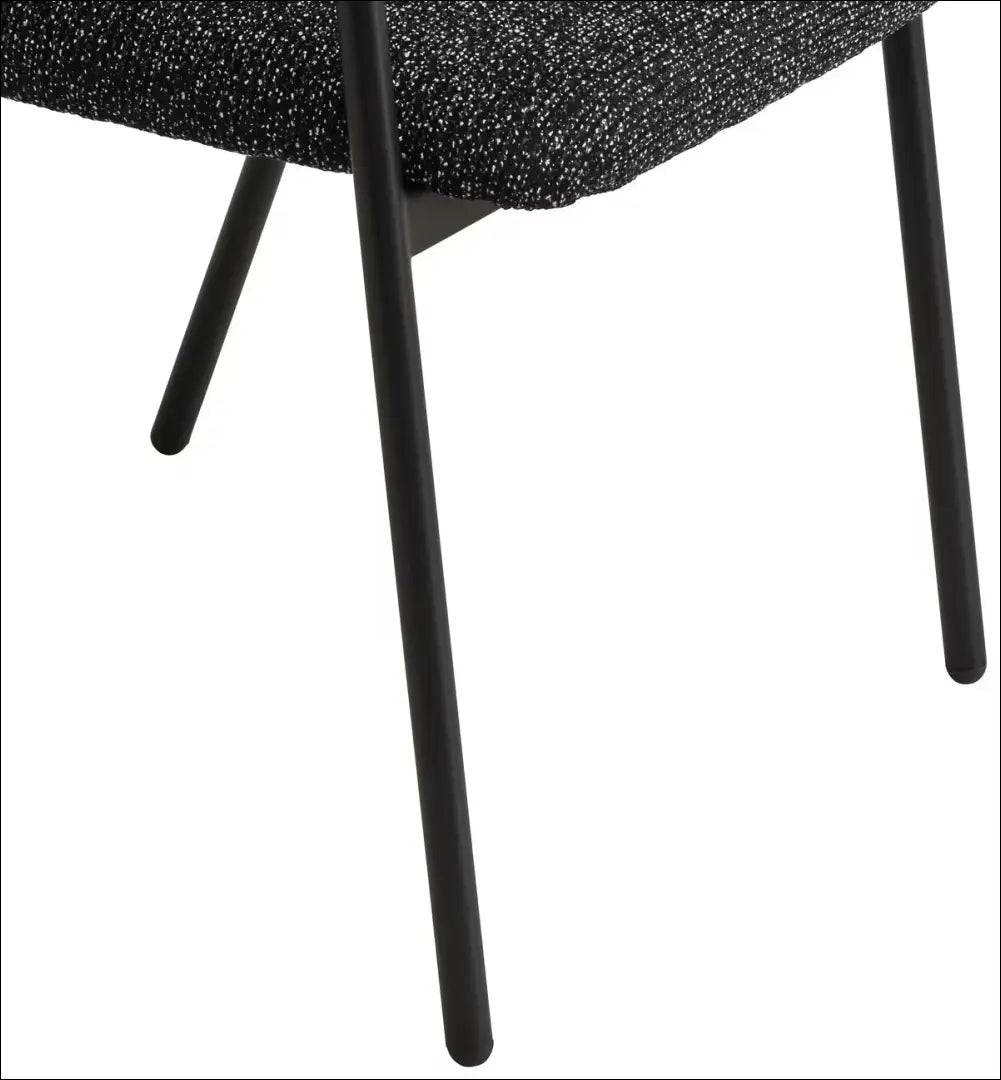 Kėdė VI1540 - €55 Save 50% 50-100, __label:Pristatymas 1-2 d.d., color-juoda, color-pilka, kedes-valgomojo Juoda Dining