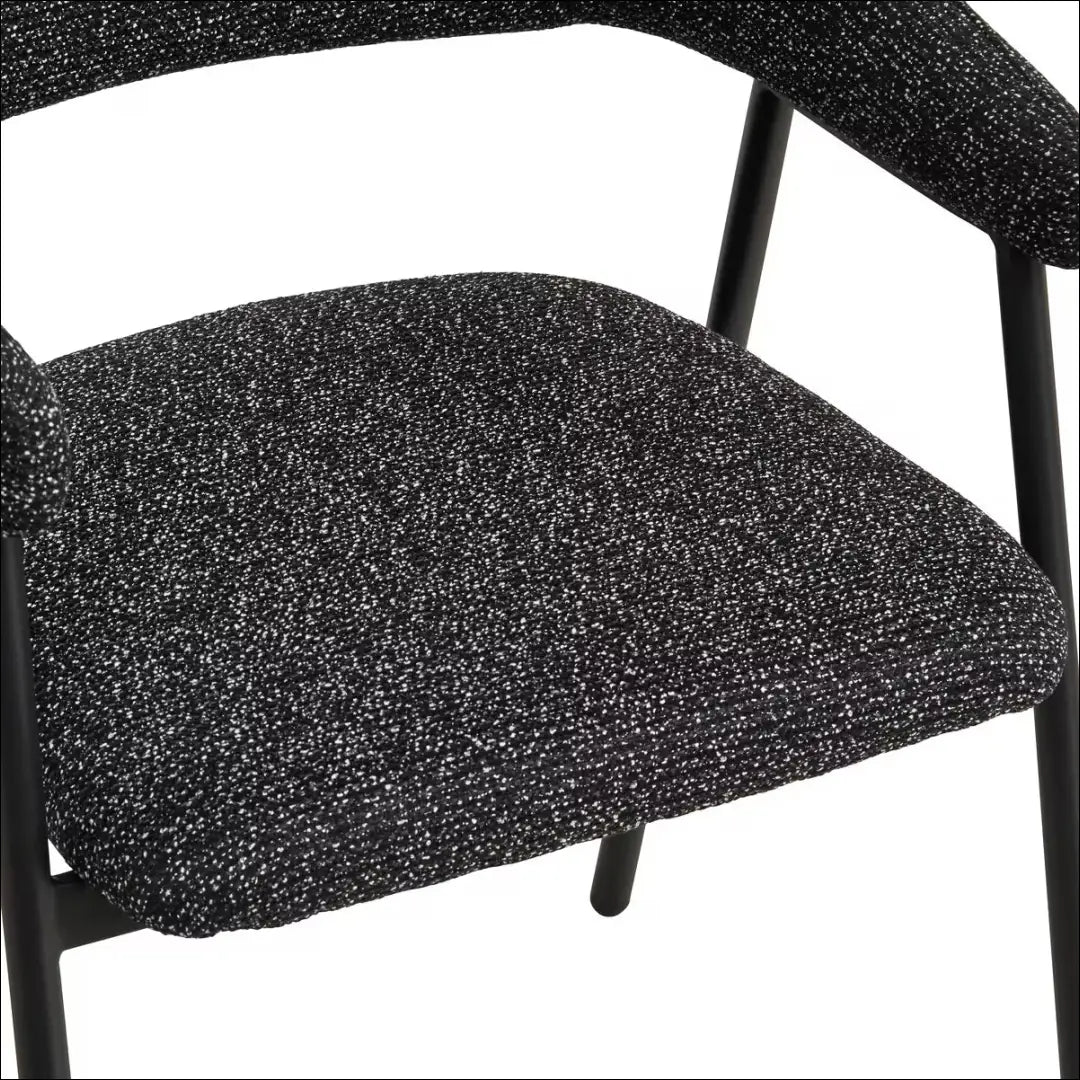 Kėdė VI1540 - €55 Save 50% 50-100, __label:Pristatymas 1-2 d.d., color-juoda, color-pilka, kedes-valgomojo Juoda Dining