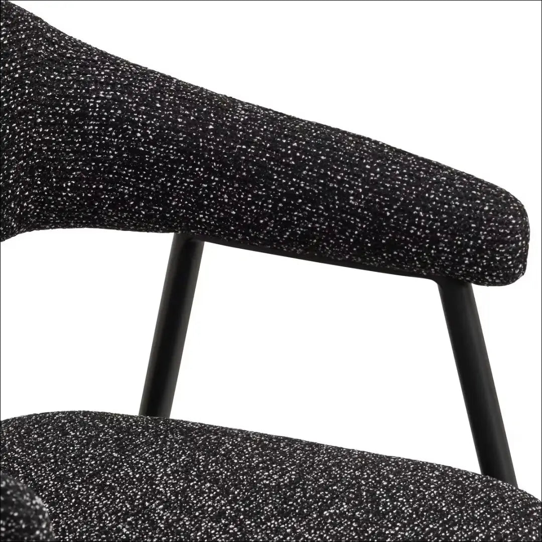 Kėdė VI1540 - €55 Save 50% 50-100, __label:Pristatymas 1-2 d.d., color-juoda, color-pilka, kedes-valgomojo Juoda Dining