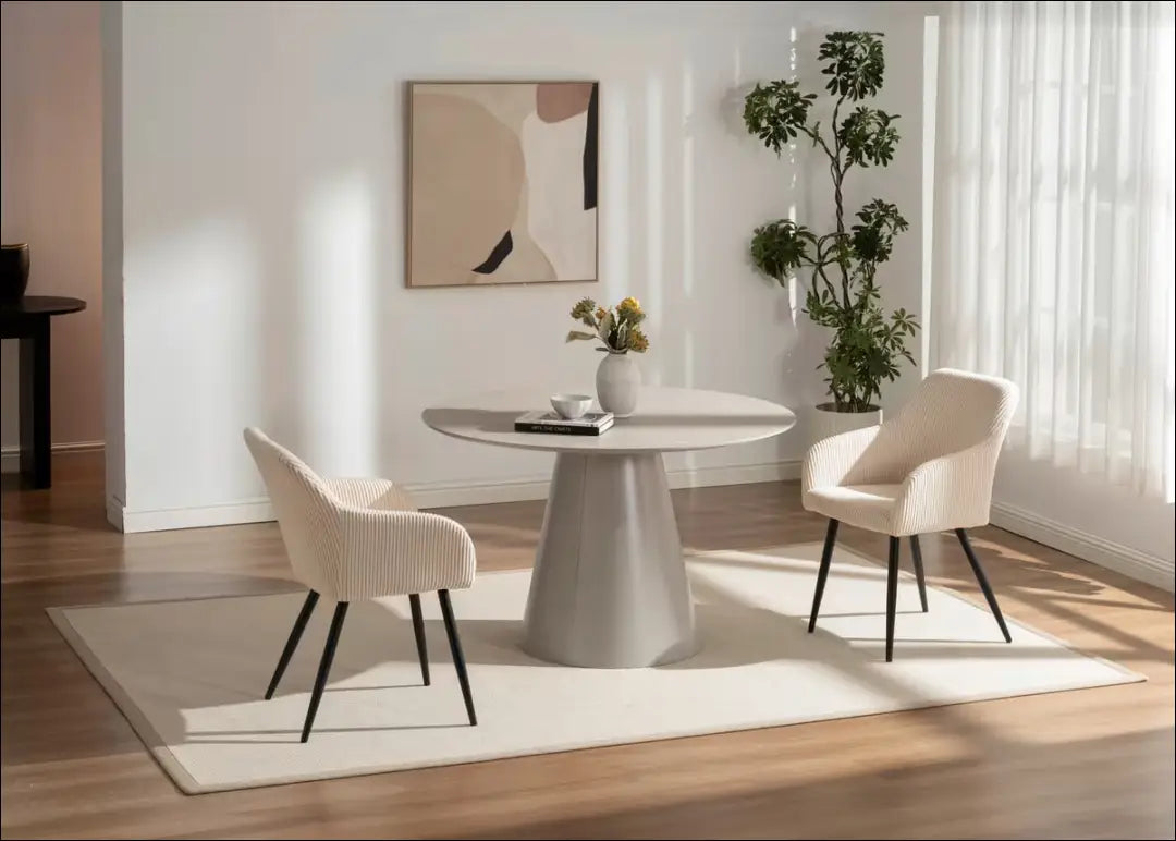 Kėdė VI1554 - €45 Save 50% 25-50, __label:Pristatymas 1-2 d.d., color-kremas, kedes-valgomojo, material-aksomas Aksomas
