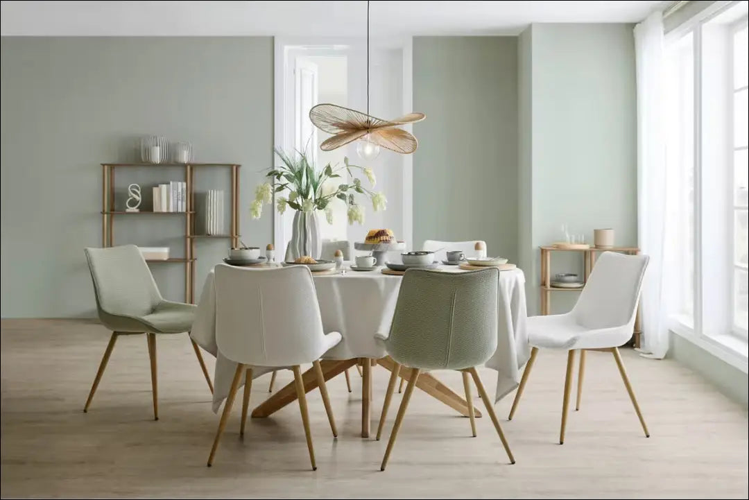 Kėdė VI1580 - €52 Save 50% 50-100, __label:Pristatymas 1-2 d.d., color-kremas, kedes-valgomojo, material-poliesteris