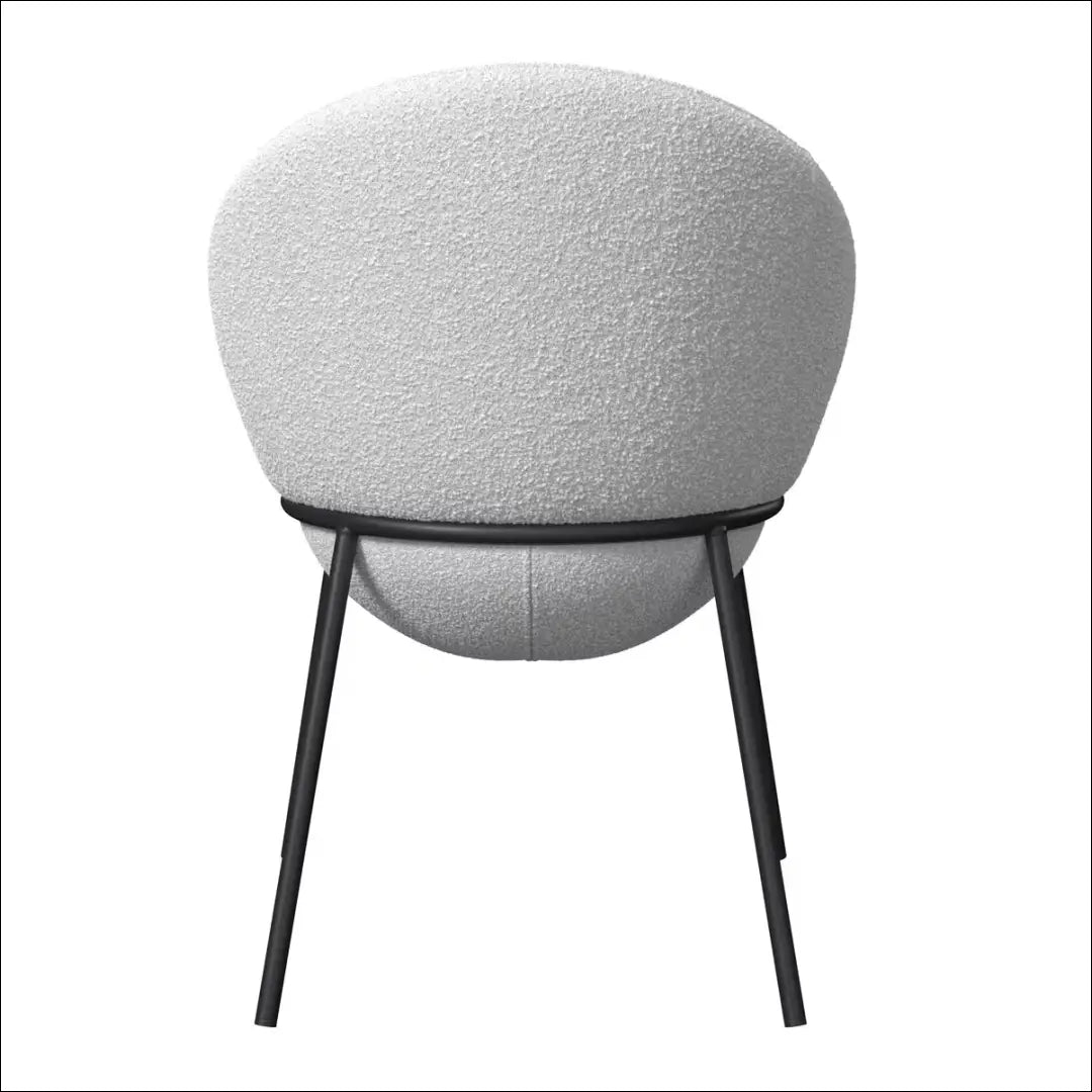 Kėdė VI1587 - €105 Save 50% 100-200, __label:Pristatymas 1-2 d.d., boucle, color-balta, kedes-valgomojo Balta Armchairs
