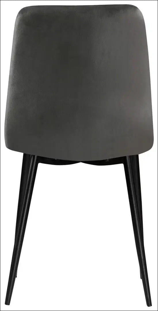Kėdė VI1602 - €49 Save 50% 25-50, __label:Pristatymas 1-2 d.d., color-pilka, kedes-valgomojo, material-aksomas Aksomas