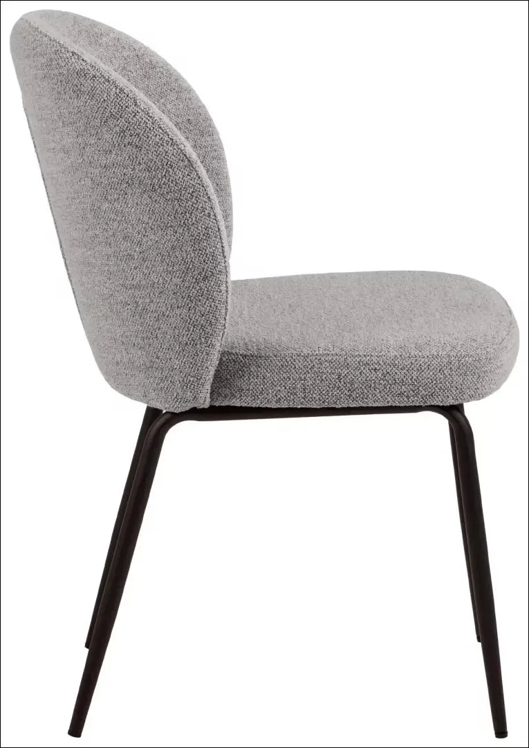 Kėdė VI1657 - €55 Save 50% 50-100, __label:Pristatymas 1-2 d.d., boucle, color-pilka, kedes-valgomojo Kėdės valgomojo
