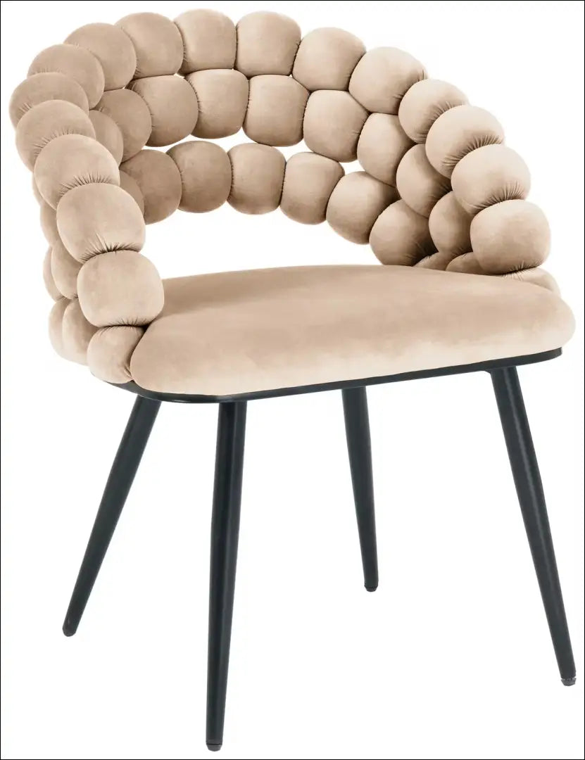Kėdė VI1666 - €40 Save 75% 25-50, __label:Pristatymas 1-2 d.d., color-smelio, material-aksomas, material-poliesteris