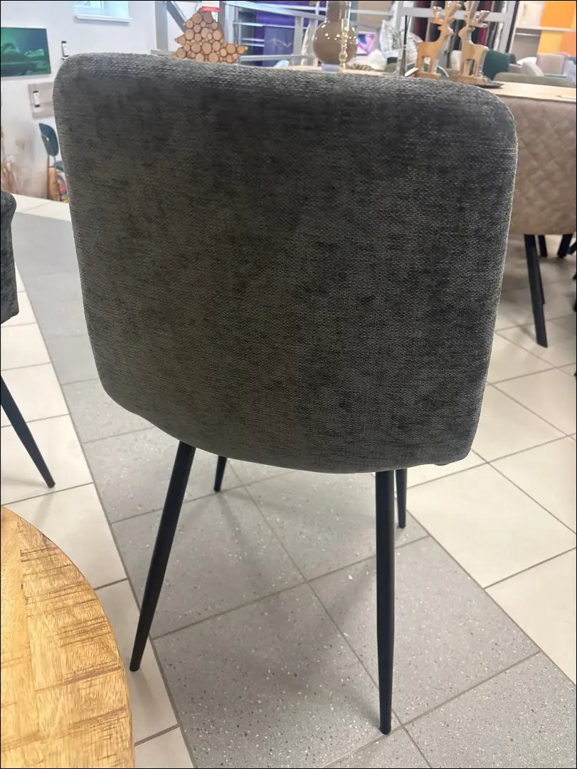 Kėdė VI1674 - €48 Save 50% 25-50, __label:Pristatymas 1-2 d.d., color-pilka, kedes-valgomojo, material-poliesteris