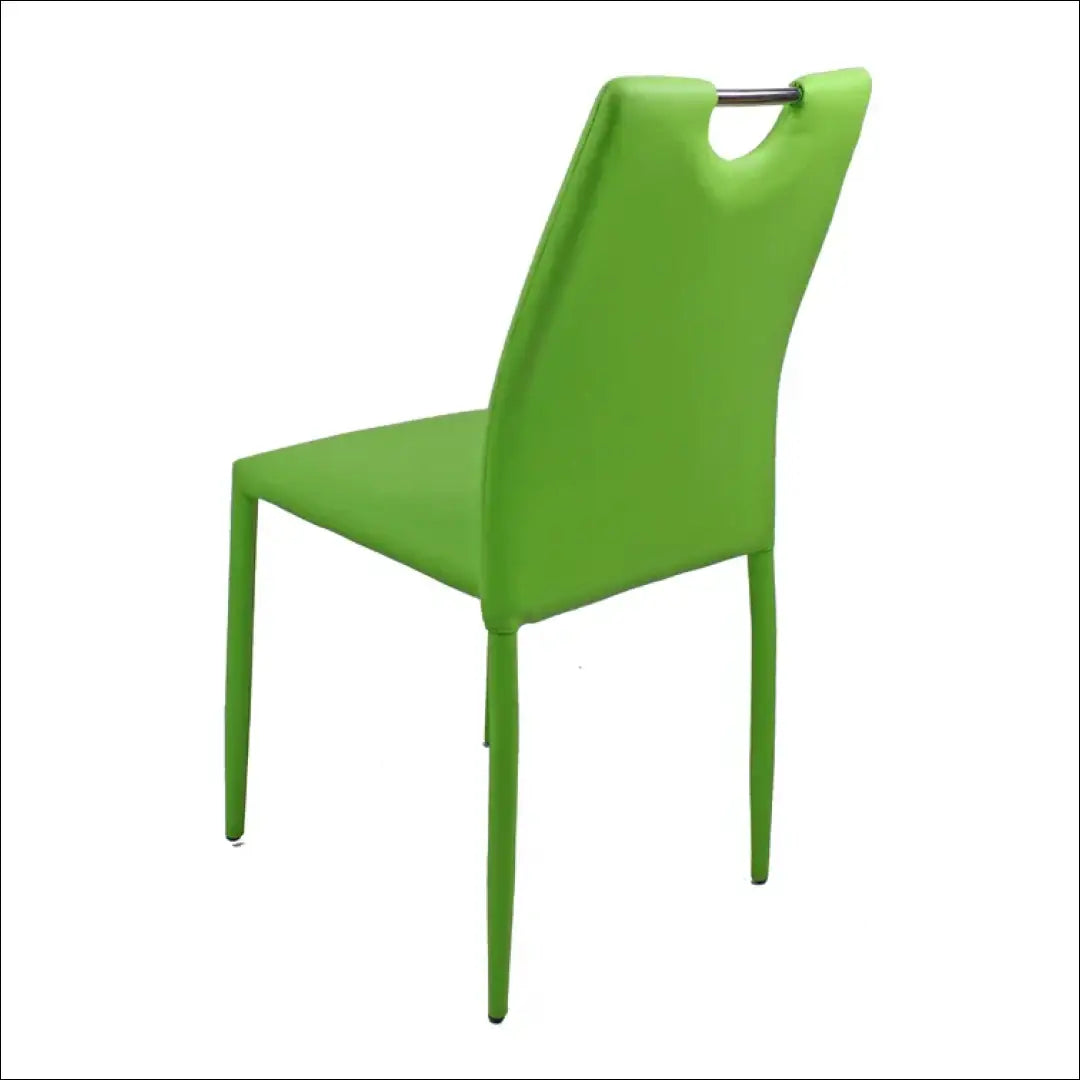 Kėdė VI445 - €28 Save 70% 25-50, __label:Pristatymas 1-2 d.d., color-zalia, kedes-valgomojo, material-eko-oda €25