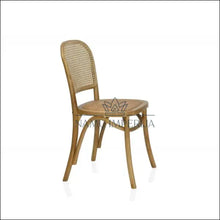 Įkelti vaizdą į galerijos rodinį, Kėdė VI611 - €125 Save 50% 100-200, color-ruda, kedes-valgomojo, material-medzio-masyvas, material-rotangas Kėdės
