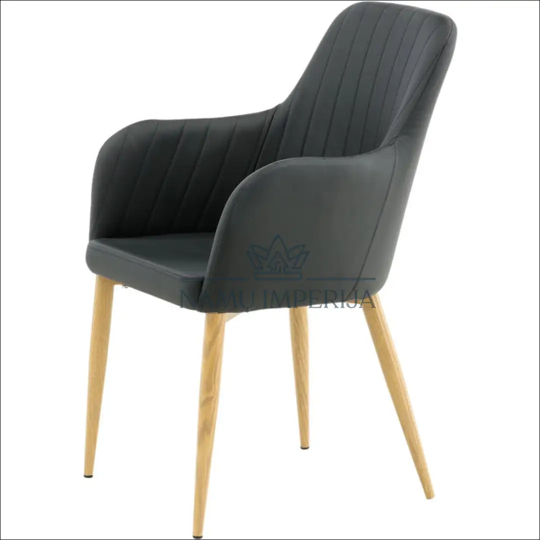 Kėdė VI662 - €105 Save 50% 100-200, color-juoda, color-ruda, kedes-valgomojo, material-dirbtine-oda €100