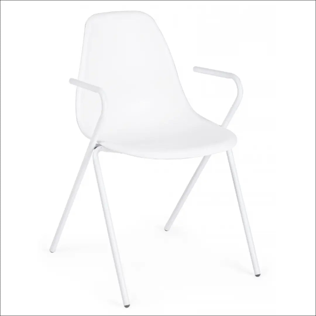 Kėdė VI683 - €32 Save 65% 25-50, __label:Pristatymas 1-2 d.d., color-balta, kedes-valgomojo, material-metalas €25