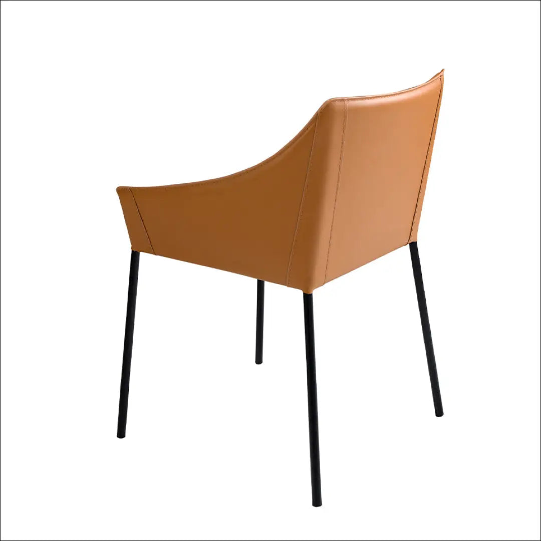 Kėdė VI689 - €171 Save 60% 100-200, __label:Pristatymas 1-2 d.d., color-ruda, kedes-valgomojo, material-dirbtine-oda