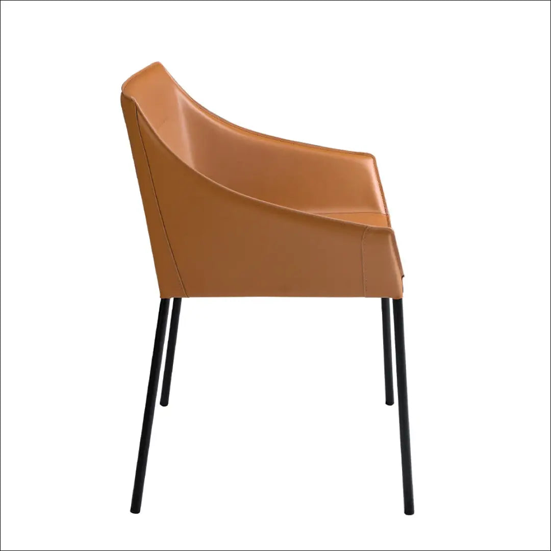 Kėdė VI689 - €171 Save 60% 100-200, __label:Pristatymas 1-2 d.d., color-ruda, kedes-valgomojo, material-dirbtine-oda