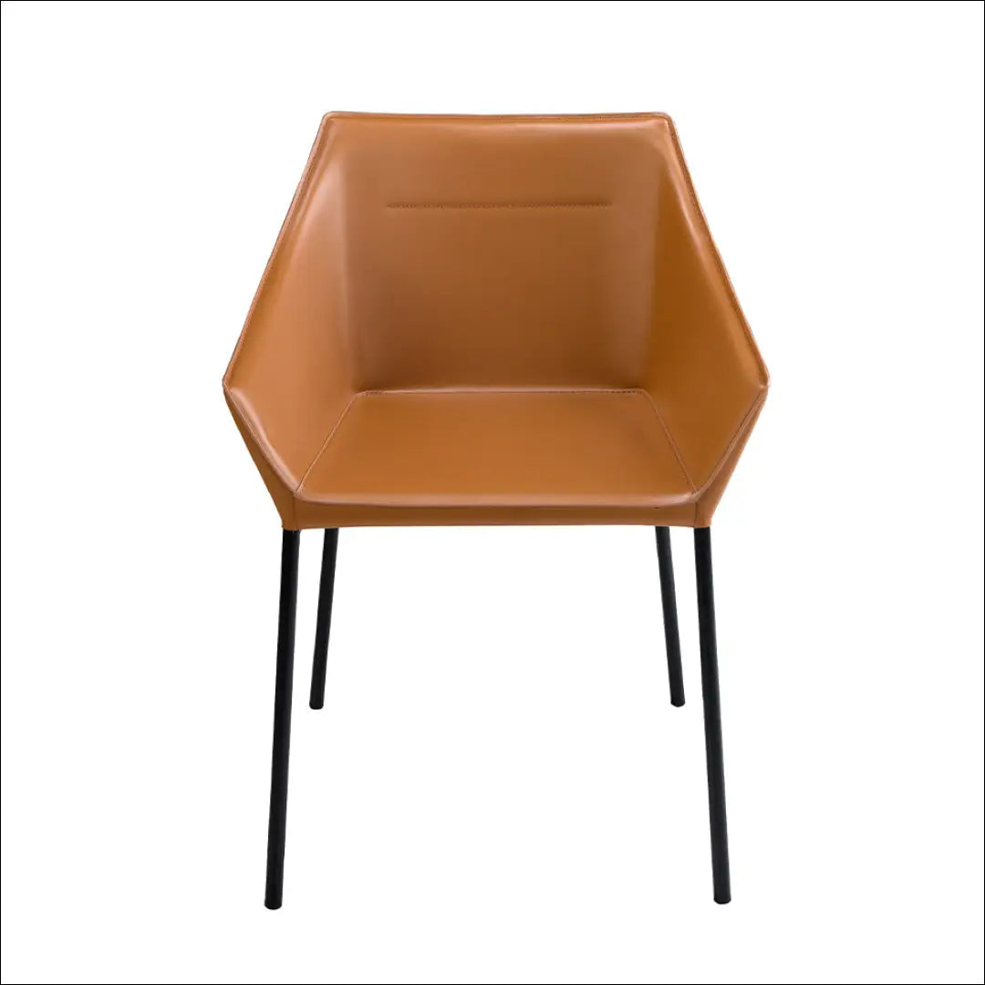 Kėdė VI689 - €171 Save 60% 100-200, __label:Pristatymas 1-2 d.d., color-ruda, kedes-valgomojo, material-dirbtine-oda
