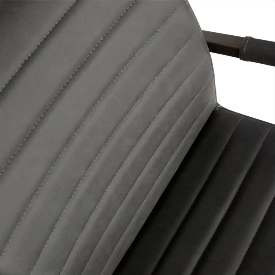 Kėdė VI702 - €65 Save 65% 50-100, __label:Pristatymas 1-2 d.d., color-juoda, color-pilka, kedes-valgomojo €50 to €100