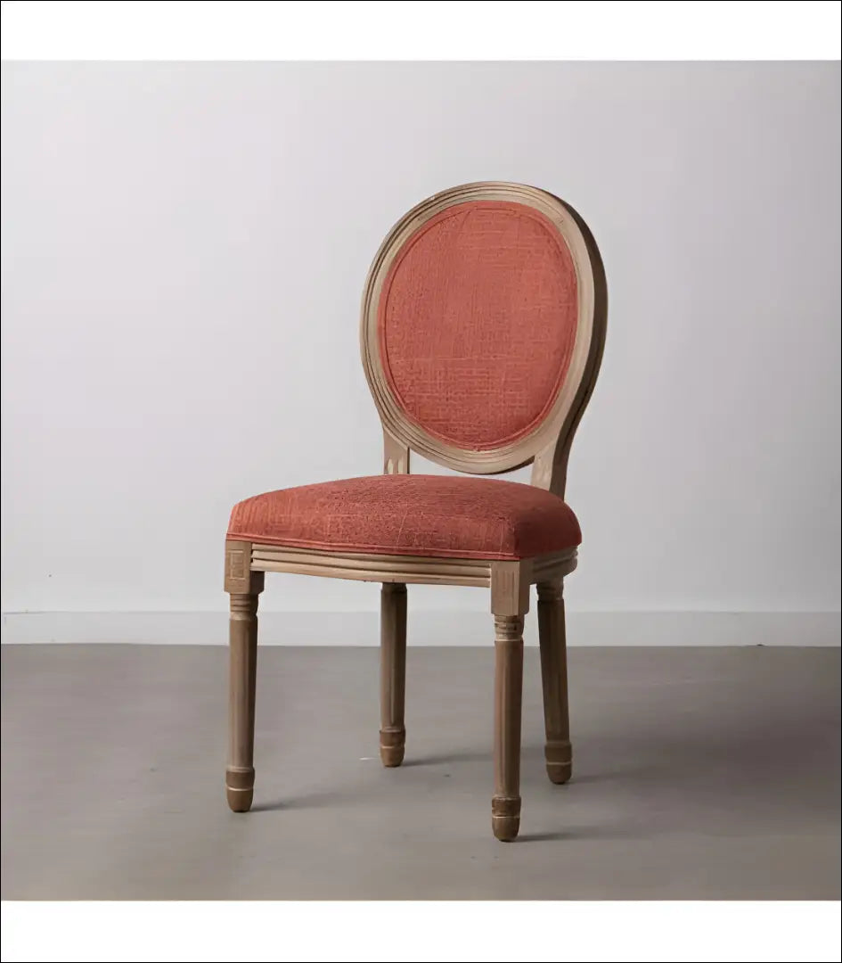 Kėdė VI740 - €93 Save 65% 50-100, __label:Pristatymas 1-2 d.d., color-raudona, color-ruda, kedes-valgomojo Raudona