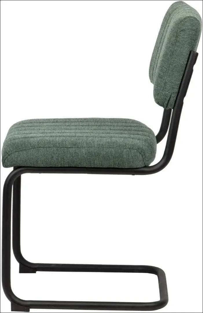 Kėdė VI760 - €53 Save 65% 50-100, __label:Pristatymas 1-2 d.d., color-zalia, kedes-valgomojo, material-gobelenas Žalia