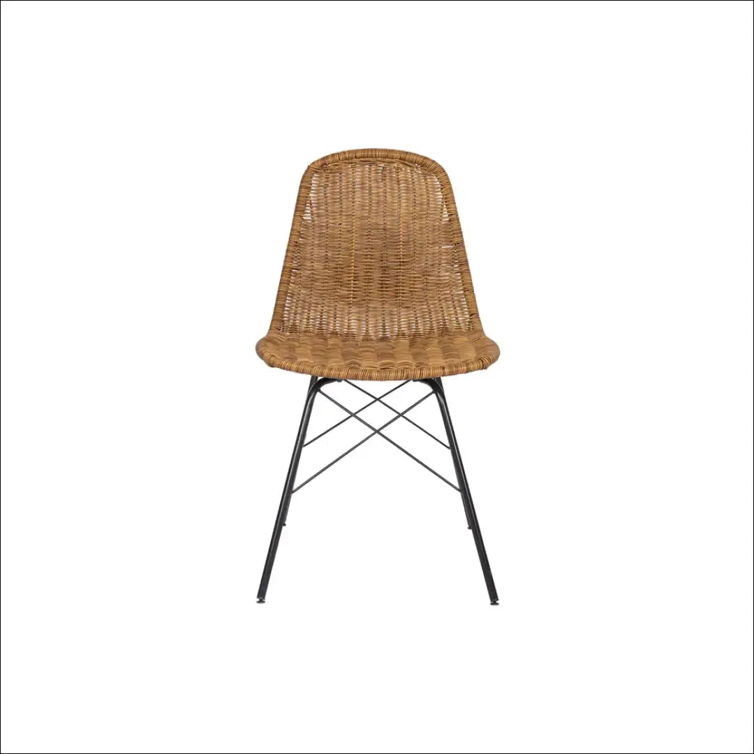 Kėdė VI761 - €80 Save 60% 50-100, __label:Pristatymas 1-2 d.d., color-ruda, kedes-valgomojo, lauko baldai Ruda