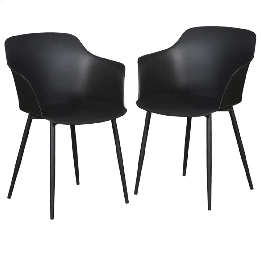 Kėdė VI917 - €45 Save 50% 25-50, __label:Pristatymas 1-2 d.d., color-juoda, kedes-valgomojo, lauko baldai €25 to €50