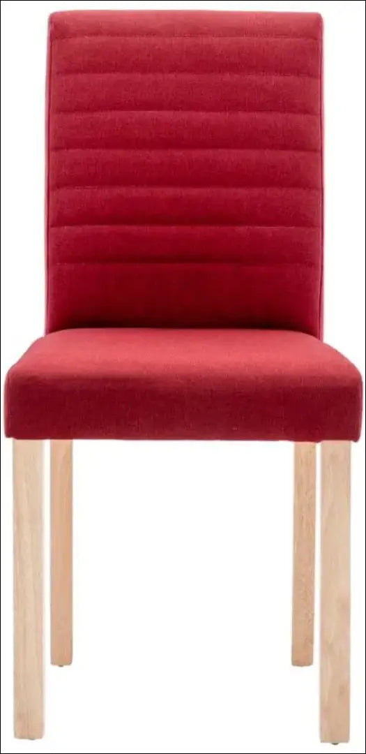 Kėdė VI922 - €37 Save 55% 25-50, __label:Pristatymas 1-2 d.d., color-raudona, kedes-valgomojo, material-gobelenas €25