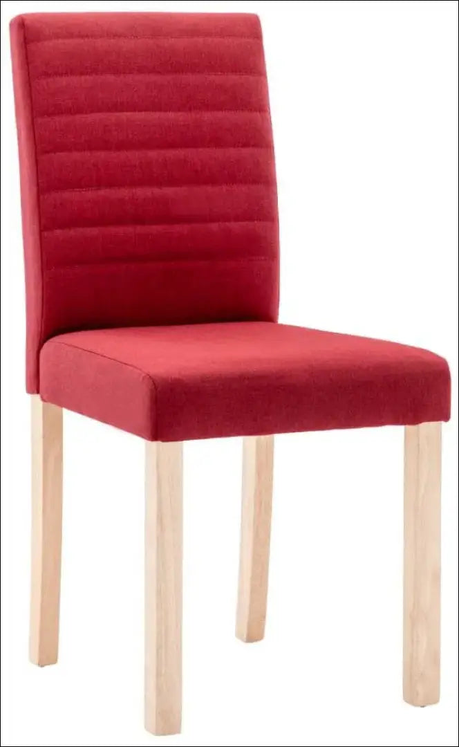 Kėdė VI922 - €42 Save 50% 25-50, __label:Pristatymas 1-2 d.d., color-raudona, kedes-valgomojo, material-gobelenas €25