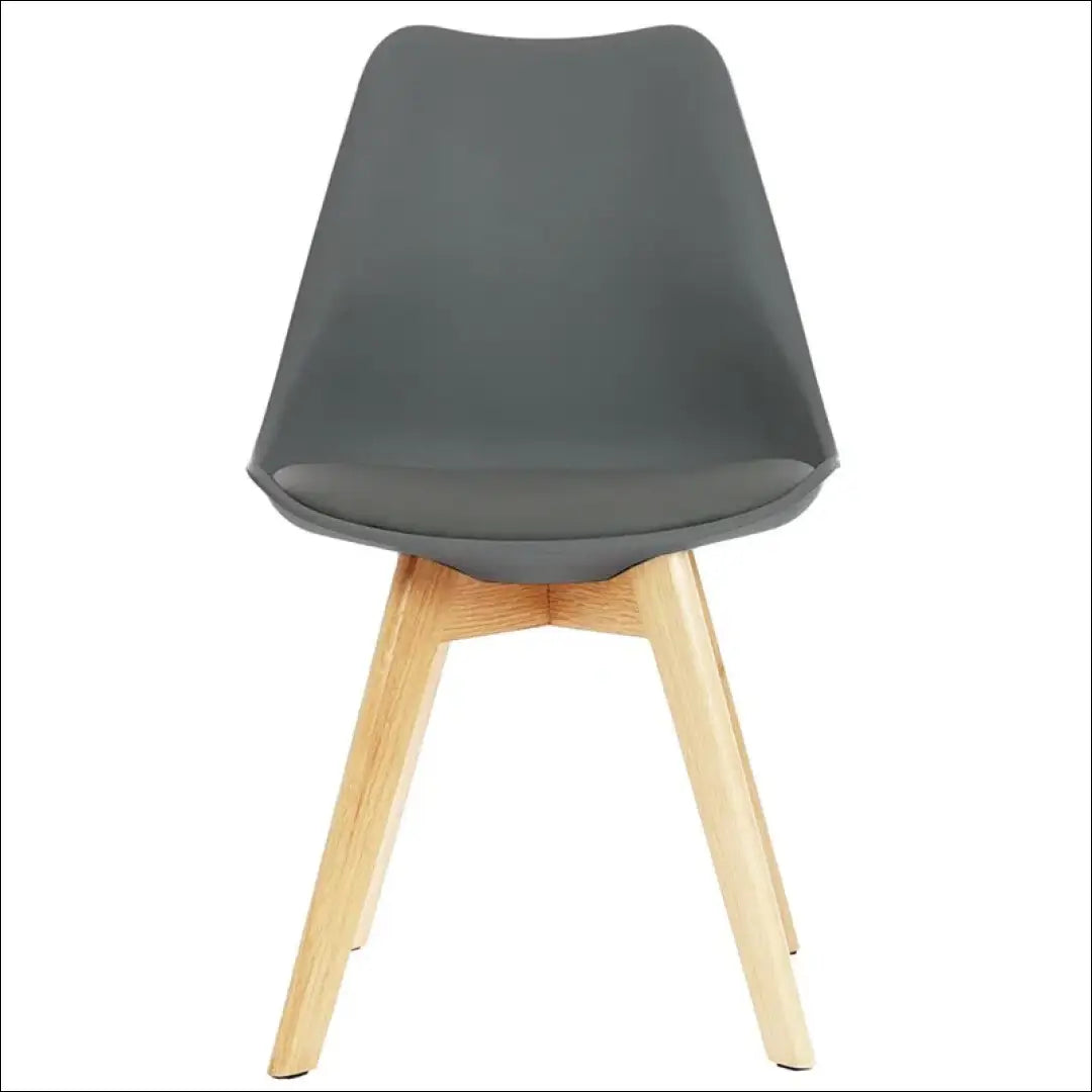 Kėdė VI925 - €42 Save 50% 25-50, __label:Pristatymas 1-2 d.d., color-pilka, kedes-valgomojo, material-dirbtine-oda €25