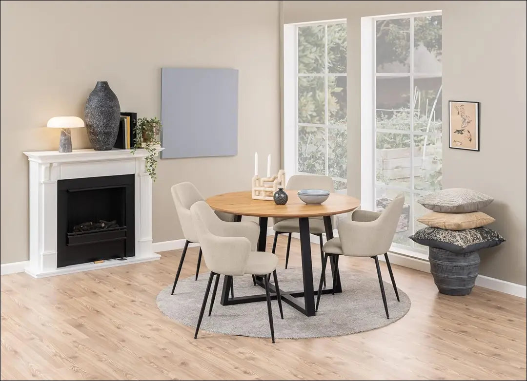 Kėdė VI976 - €79 Save 55% 50-100, __label:Pristatymas 1-2 d.d., color-smelio, kedes-valgomojo, material-gobelenas €50