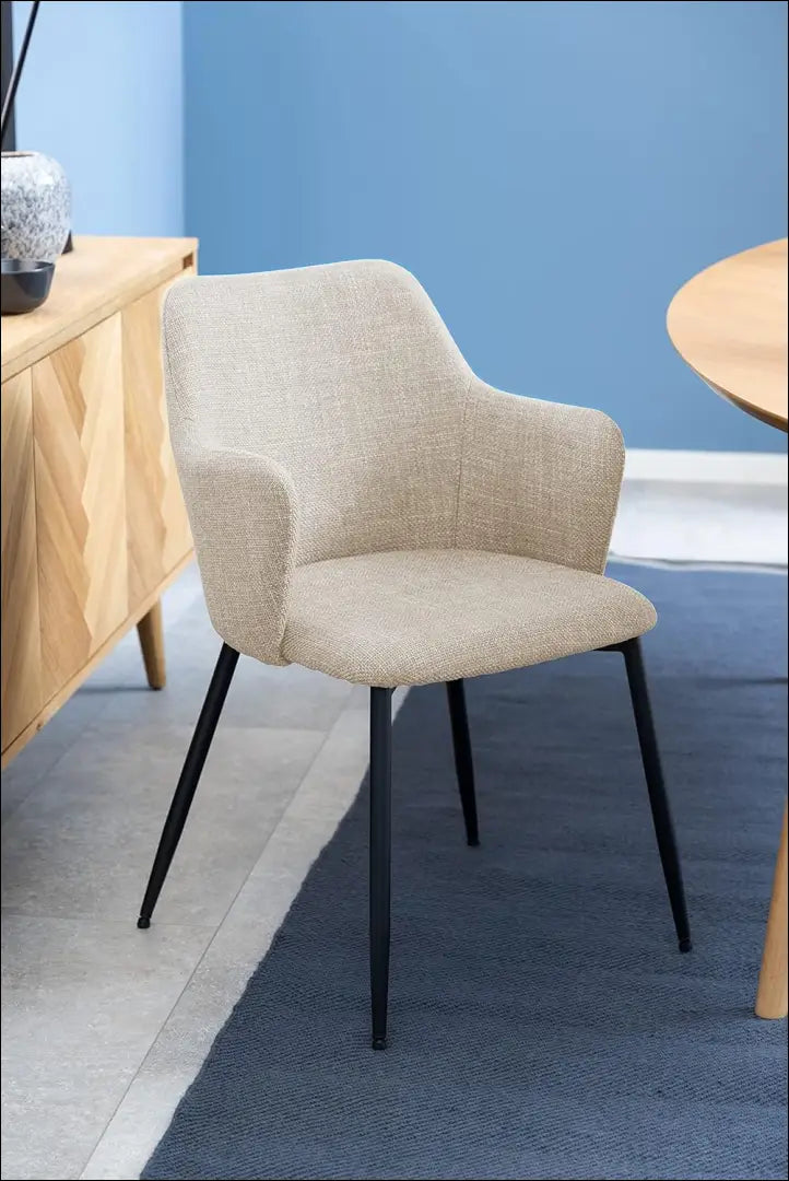 Kėdė VI976 - €79 Save 55% 50-100, __label:Pristatymas 1-2 d.d., color-smelio, kedes-valgomojo, material-gobelenas €50