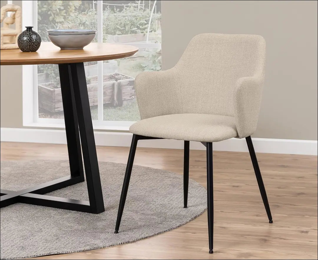 Kėdė VI976 - €79 Save 55% 50-100, __label:Pristatymas 1-2 d.d., color-smelio, kedes-valgomojo, material-gobelenas €50