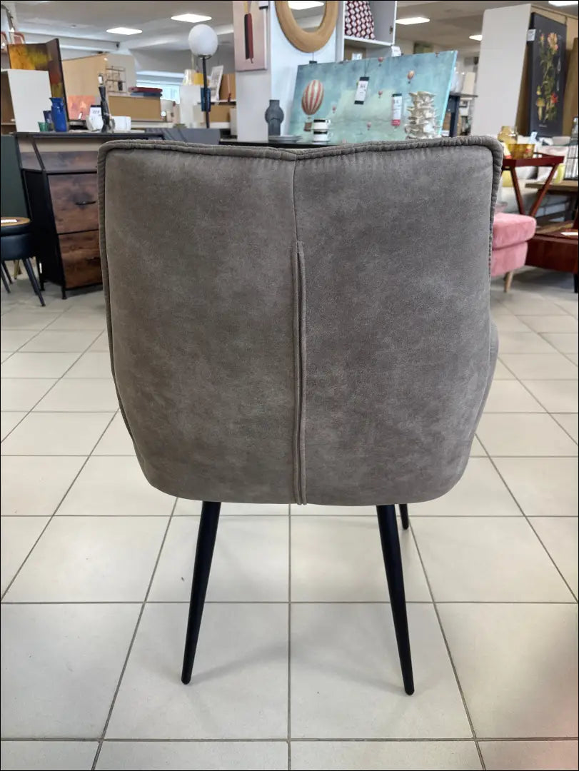 Kėdė VI982 - €130 Save 55% 100-200, __label:Pristatymas 1-2 d.d., color-ruda, kedes-valgomojo, material-dirbtine-oda