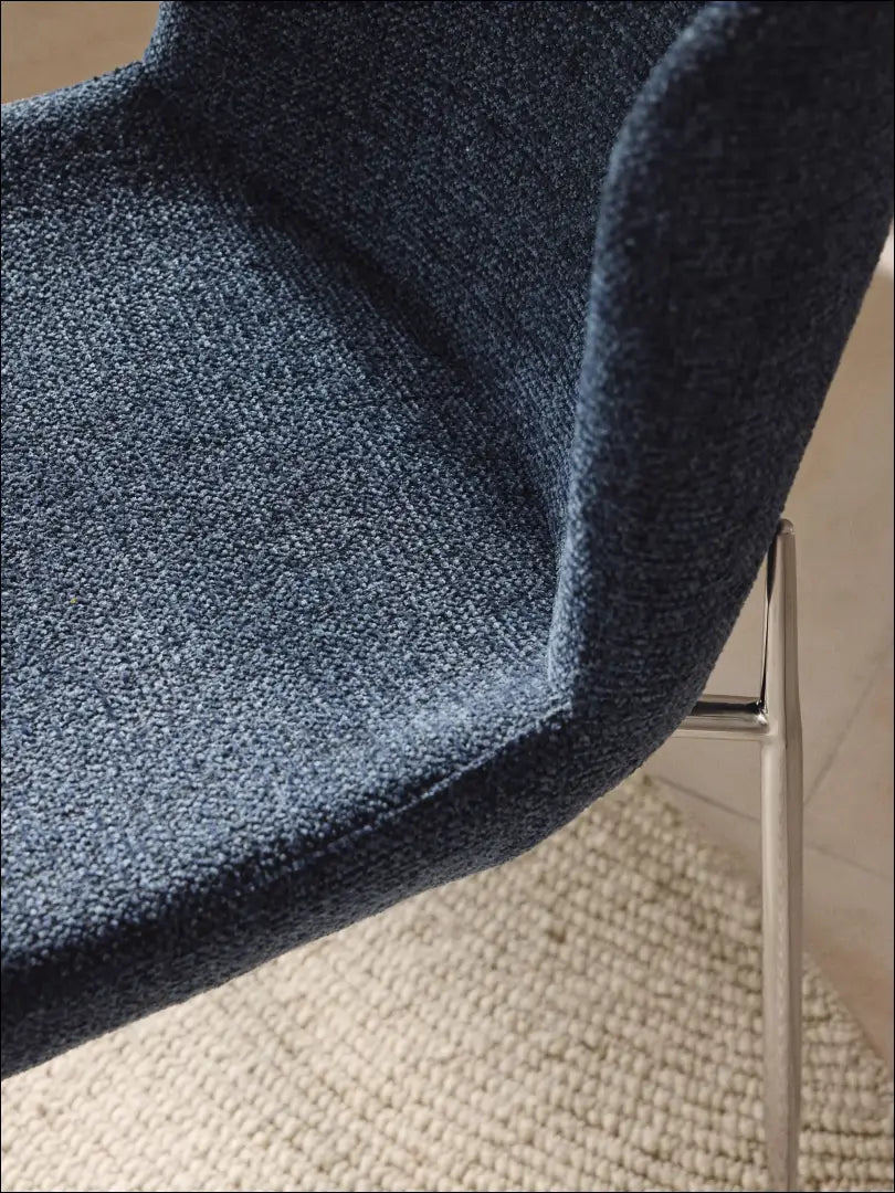 Kėdė VI997 - €121 Save 55% 100-200, __label:Pristatymas 1-2 d.d., color-melyna, kedes-valgomojo, material-gobelenas