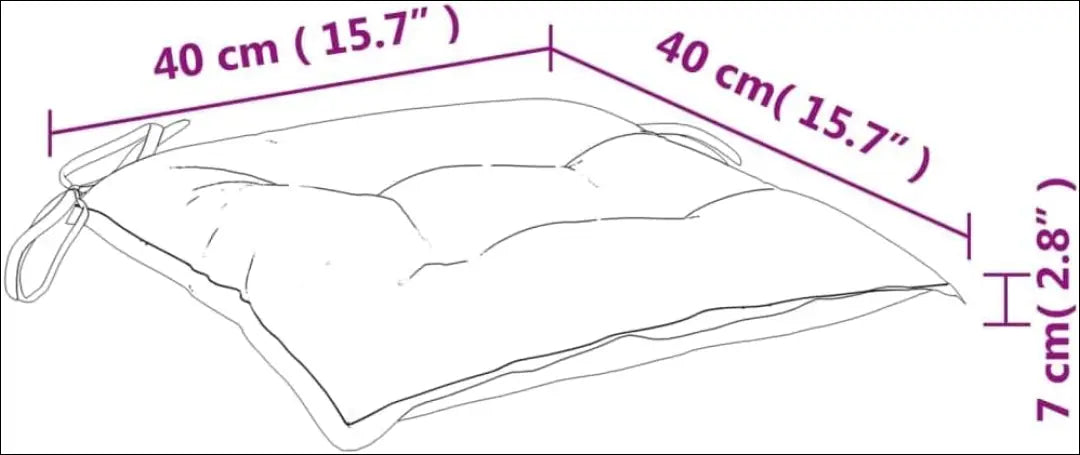 Kėdės pagalvėlių komplektas (2vnt) DI10099 - €10 Save 50% __label:Pristatymas 1-2 d.d., color-rozine, kedes-pagalvele,