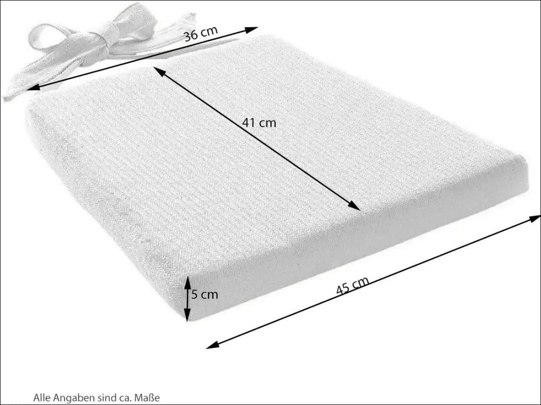 Kėdžių pagalvėlių komplektas (2vnt) DI11879 - €21 Save 50% __label:Pristatymas 1-2 d.d., color-kremas, kedes-pagalvele,