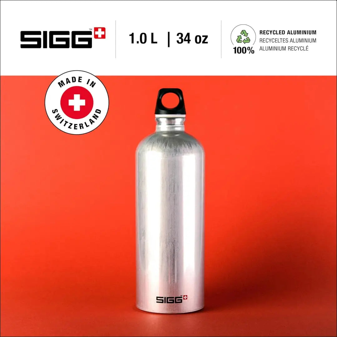 Kelioninis vandens butelis “SIGG” SP087 - €13 Save 30% __label:Pristatymas 1-2 d.d., color-sidabrine, laisvalaikis,