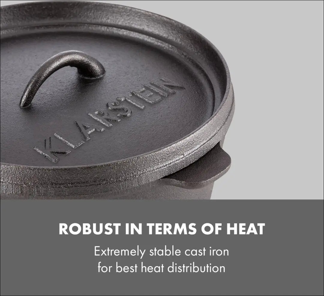 Ketaus puodas DI10808 - €56 Save 50% 50-100, __label:Pristatymas 1-2 d.d., color-juoda, interjeras, kita €50 to €100