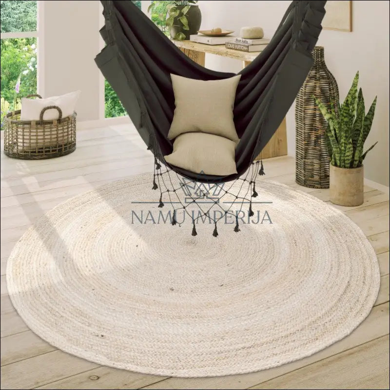 Kilimas NI5107 - €73 Save 15% 100-200, 50-100, __label:Pristatymas 5-14 d.d., color-White, kilimai 100 cm round