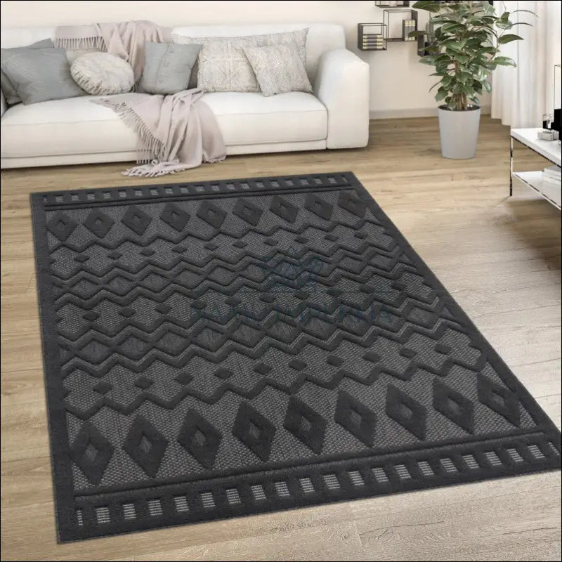 Kilimas NI5905 - 100-200, 50-100, __label:Pristatymas 5-14 d.d., color-Anthracite, kilimai Kilimai Rug Balcony Living