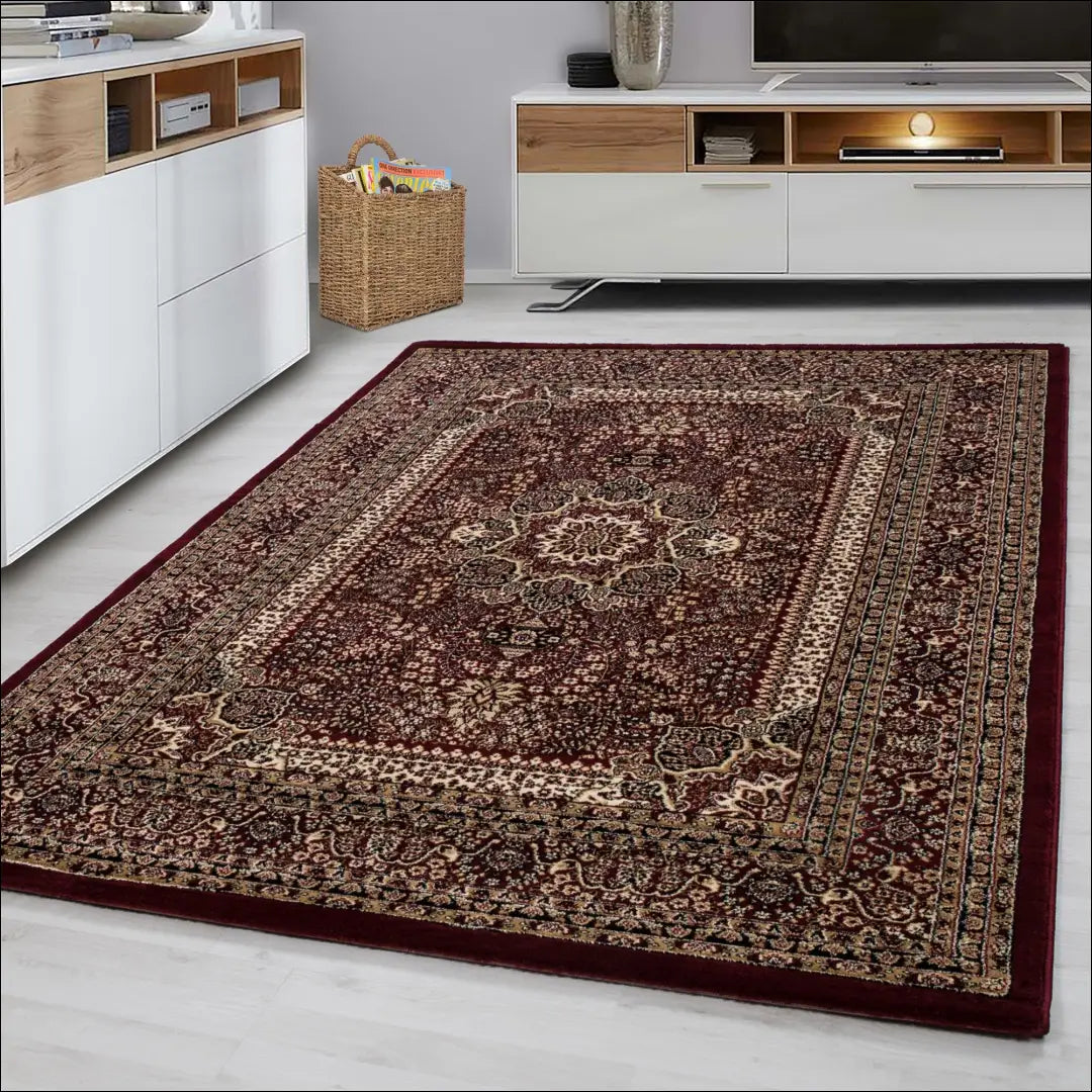 Kilimas NI2115 - €53 Save 30% 100-200, 50-100, __label:Pristatymas 5-14 d.d., ayy, color-raudona 80 x 150 cm / Raudona