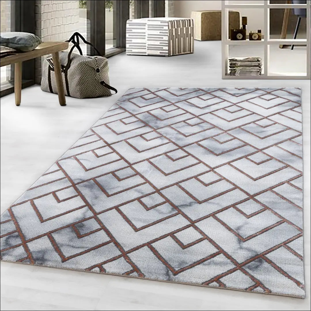 Kilimas NI2139 - €55 Save 30% 100-200, 50-100, __label:Pristatymas 5-14 d.d., ayy, color-pilka 80 x 150 cm / Pilka