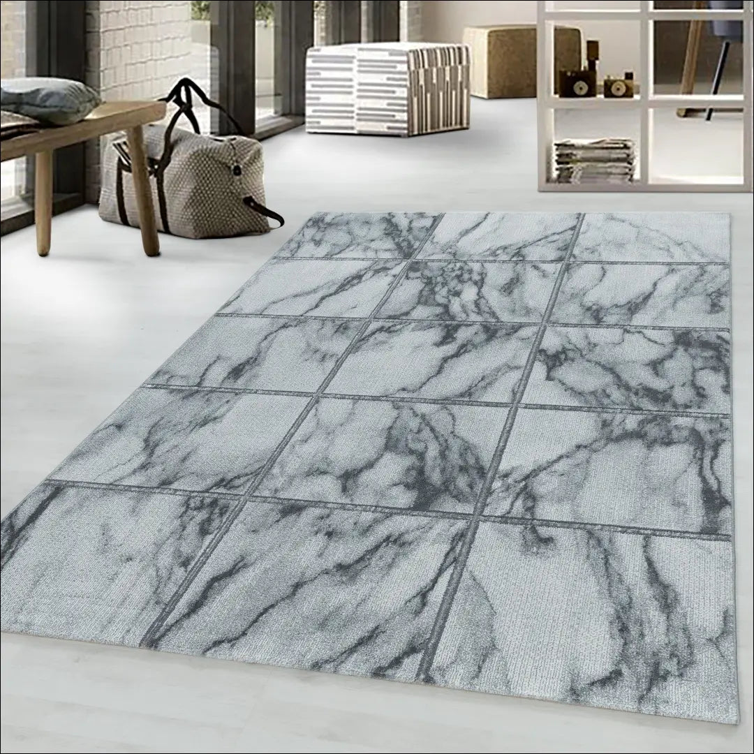 Kilimas NI2150 - €92 Save 30% 100-200, 50-100, __label:Pristatymas 5-14 d.d., ayy, color-pilka 80 x 250 cm / Sidabrinė