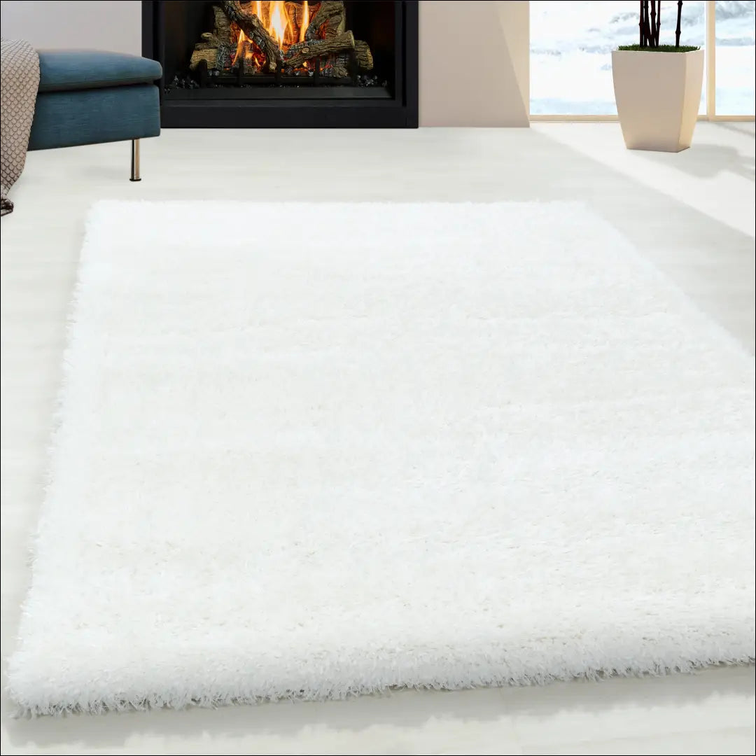 Kilimas NI2174 - €34 Save 30% 100-200, 25-50, 50-100, __label:Pristatymas 5-14 d.d., apvalus 60 x 110 cm / Balta