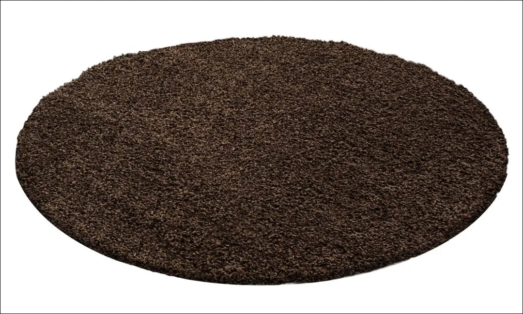 Kilimas NI2325 - €18 Save 30% 100-200, 25-50, 50-100, __label:Pristatymas 5-14 d.d., apvalus 80 cm skersmuo / Ruda