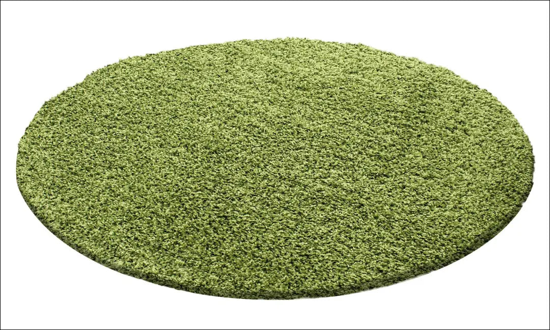 Kilimas NI2327 - €40 Save 30% 100-200, 25-50, 50-100, __label:Pristatymas 5-14 d.d., apvalus 120 cm skersmuo / Žalia