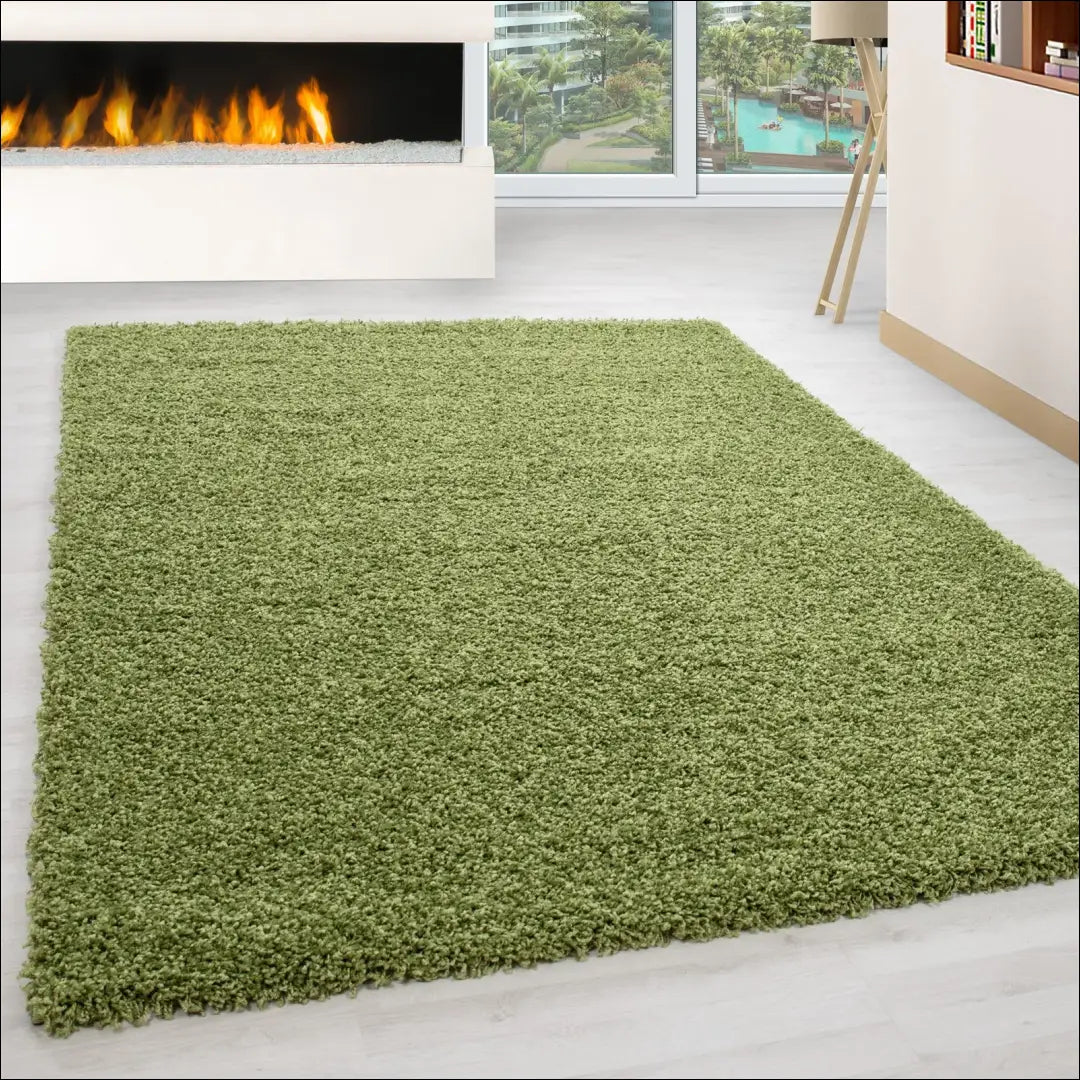 Kilimas NI2327 - €20 Save 30% 100-200, 25-50, 50-100, __label:Pristatymas 5-14 d.d., apvalus 60 x 110 cm / Žalia