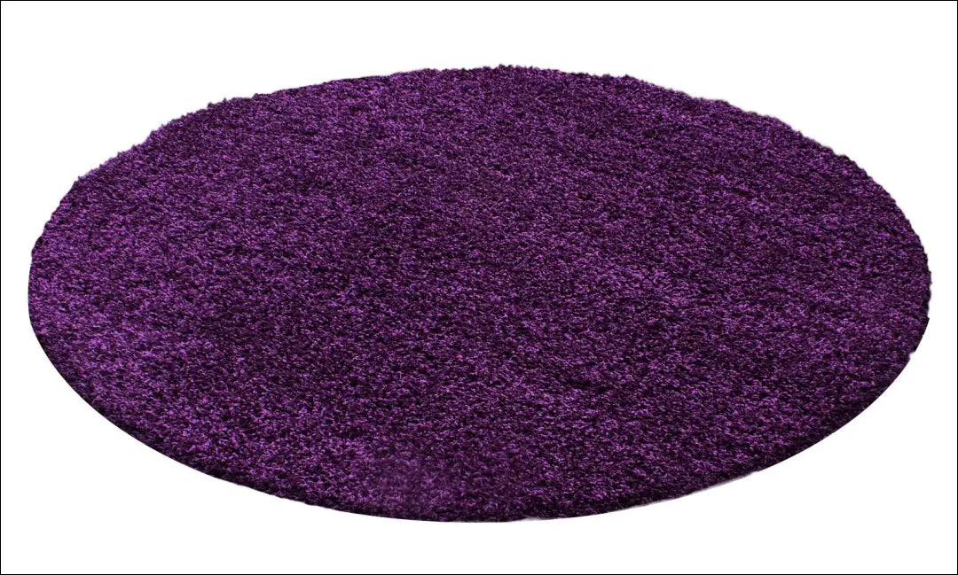 Kilimas NI2330 - €18 Save 30% 100-200, 25-50, 50-100, __label:Pristatymas 5-14 d.d., apvalus 80 cm skersmuo / Violetinė
