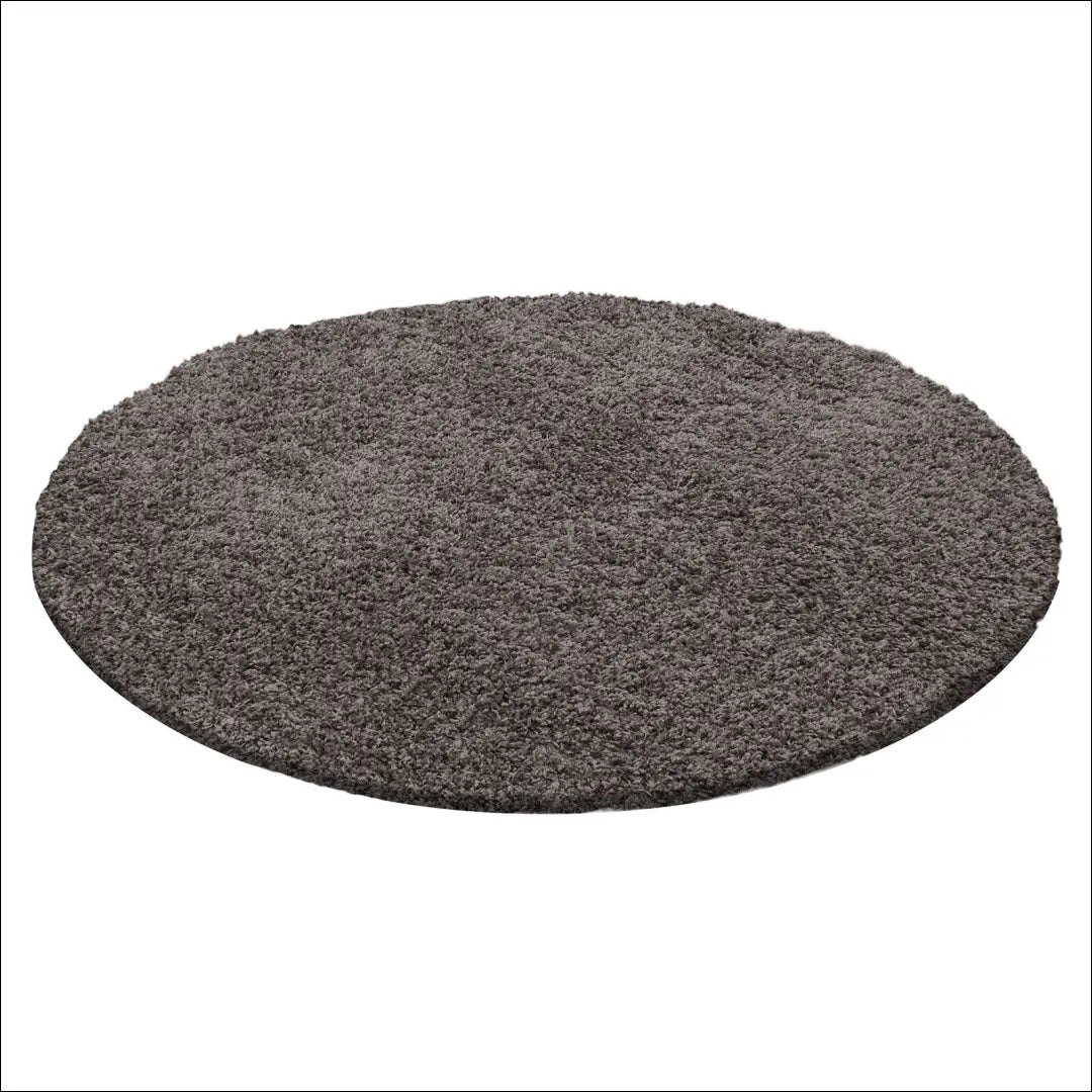 Kilimas NI2335 - €18 Save 30% 100-200, 25-50, 50-100, __label:Pristatymas 5-14 d.d., apvalus 80 cm skersmuo / Taupe
